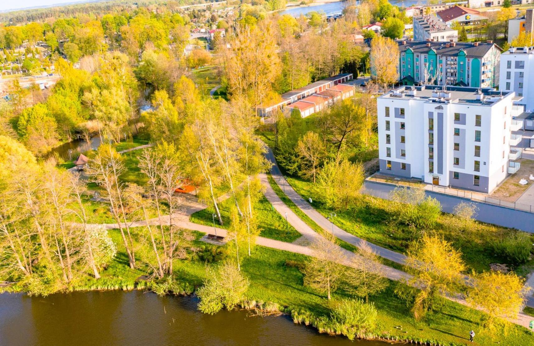 Belle View - 3Pok, Nawet 5 Lozek, Piekny Widok Na Rzeke, Tv55" Z Netflix I Max, Parking, Winda Iława Exterior foto